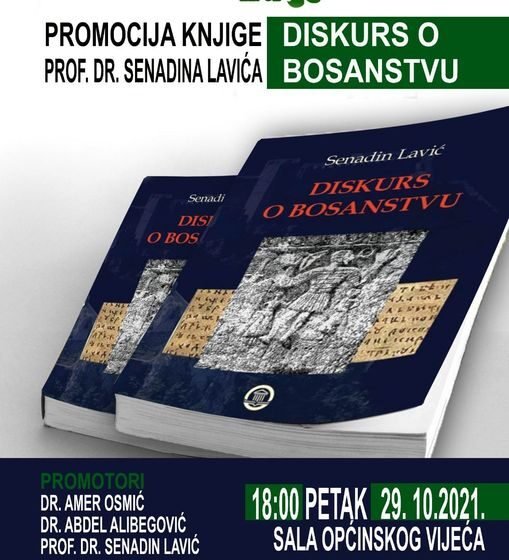  Najava: Promocija knjige „ “Diskurs o bosanstvu“