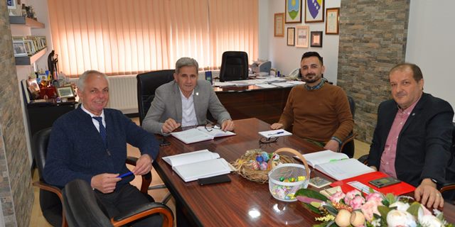  Općinski načelnik održao sastanak s predsjednikom BZK „Preporod“ Žepče