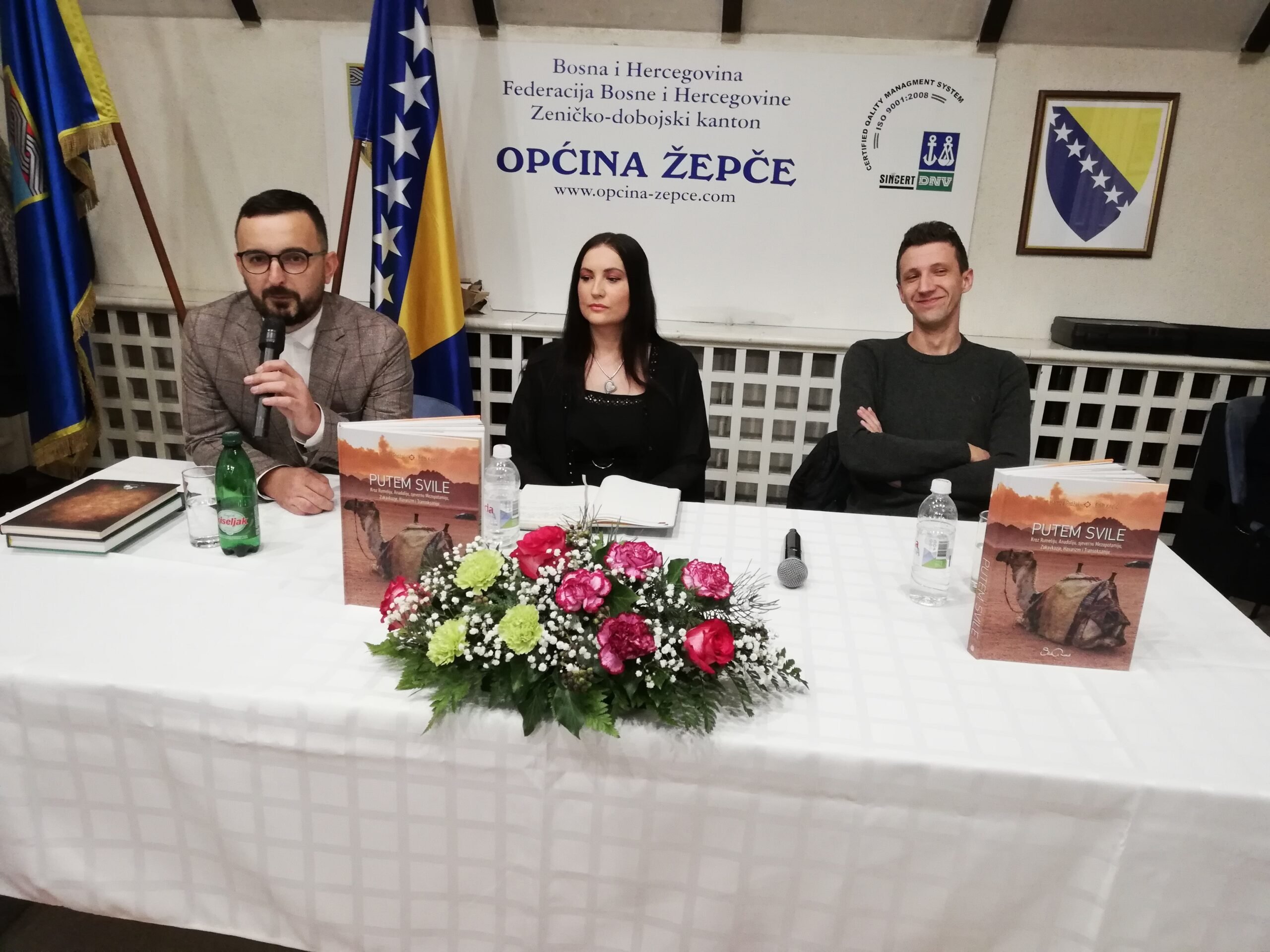 BZK “Preporod” Žepče: Održana promocija putopisa “Putem svile” autora Hamze Ridžala iz Željeznog Polja