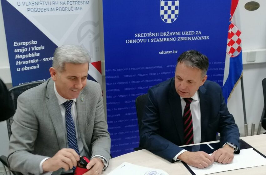  Potpisan ugovor o sufinanciranju saniranja lokalnog puta u MZ Brezovo Polje