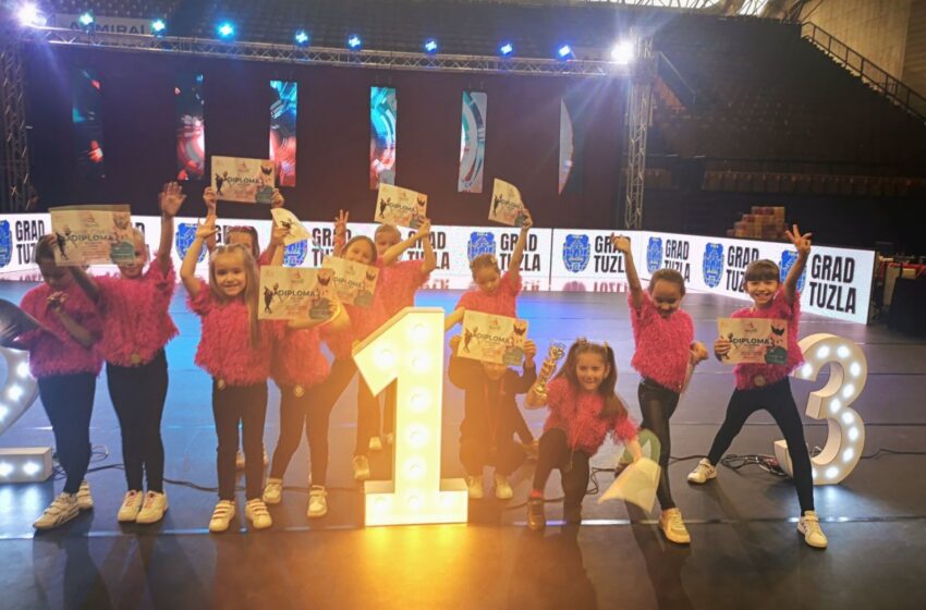  LDF Žepče: Plesači iz Žepča na natjecanju  u Tuzli osvojili  dva prva i jedno drugo i treće mjesto