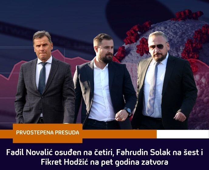  Sud BiH osudio Novalića, Solaka i Hodžića