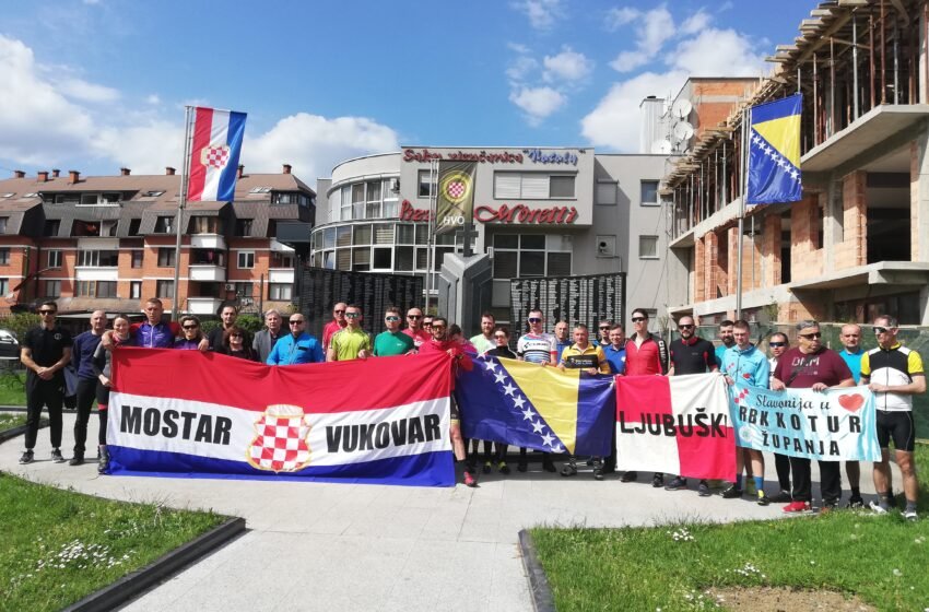  Žepče ugostilo Biciklističku karavanu prijateljstva  Mostar-Vukovar