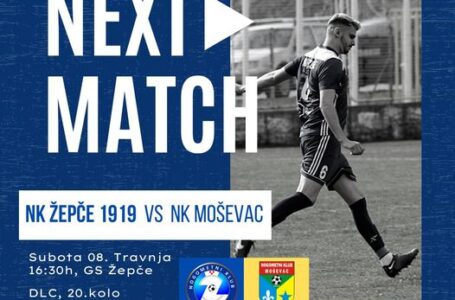 Nogomet: U subotu u Žepču gostuje NK Moševac