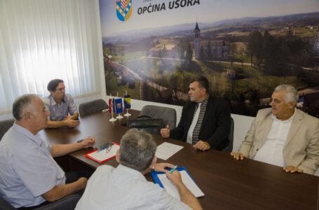 Ministar Vinko Marić održao radni sastanak sa načelnikom općine Usora Zvonimirom Anđelićem