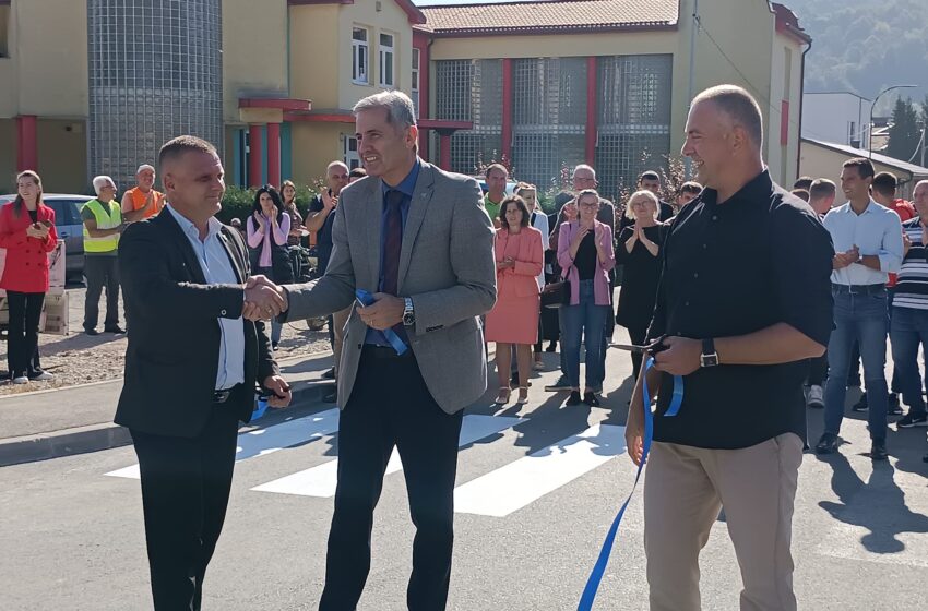 Žepče: Obilježen završetak radova i puštanje u promet Zagrebačke i Srebreničke ulice
