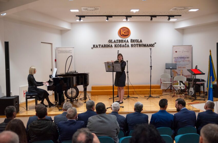  Danas u Žepču svečano otvoreno 27. federalno natjecanje/takmičenje učenika i studenata glazbe/muzike