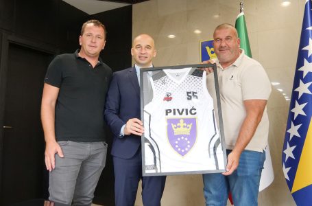 Prijem za predstavnike Košarkaškog kluba „Orlovik“ iz Žepča