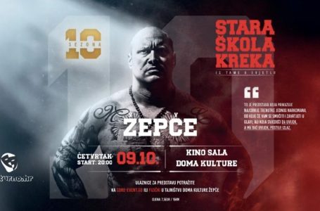 Sutra u Žepču Marin Ivanović s predstavom „Stara škola kreka – Iz tame u svjetlo“
