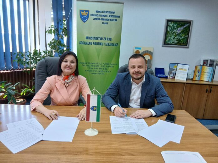 Predsjednica PKZDK Diana Babić i ministar Antonio Šimunović